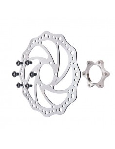 Disc frana 160mm non-IS, Include Flansa si 6 Suruburi