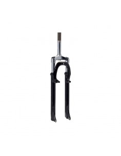 Furca Suspensie 26 inch, 1 inch, Otel, V-brake, Negru