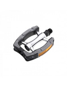 Pedale Wellgo C098 103x79mm Argintiu-Gri