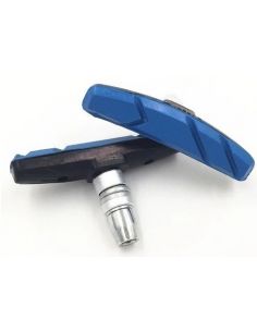 Set 2 Saboti Frana V-Brake pe Filet, 69mm, Albastru