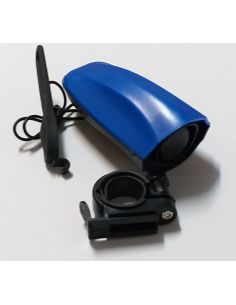 Sonerie electronica Syncro IPX4, 120 dB, Negru-Albastru